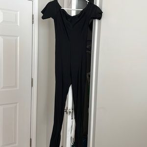 Black one piece jumpsuit
